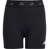 adidas - Techfit - Korte Broek - Zwart - 83% Polyester (Gerecycled)