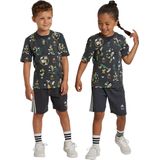 adidas Sportswear LK DY MM T SET - Kinderen - Grijs- 122