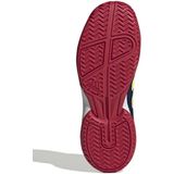 adidas Uniseks-Kind Gamespec Tennis Schoenen - Donkerblauw/Lucid Lemon/Wit
