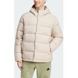 adidas - Helionic Ho Jkt - Outdoorjack - Wonder Beige - Met Capuchon