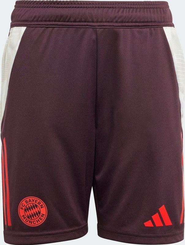 Adidas Fc Bayern Munchen Kinder Training Short Kinder - Replica-shorts - Kleur Rood - Maat 152