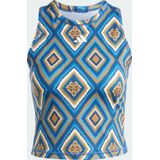 adidas - x FARM Rio - Training Tanktop - Blauw - Gerecycled Materiaal