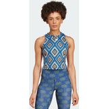 adidas - x FARM Rio - Training Tanktop - Blauw - Gerecycled Materiaal