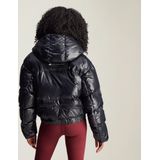 TrueNature - Gewatteerde Korte Jas - Effen - Met Afneembare Capuchon