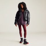 TrueNature - Gewatteerde Korte Jas - Effen - Met Afneembare Capuchon