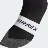 ADIDAS TERREX Sportsokken ' Terrex Heat.Rdy Trail Running Speed Ankle Socken '  zwart / wit