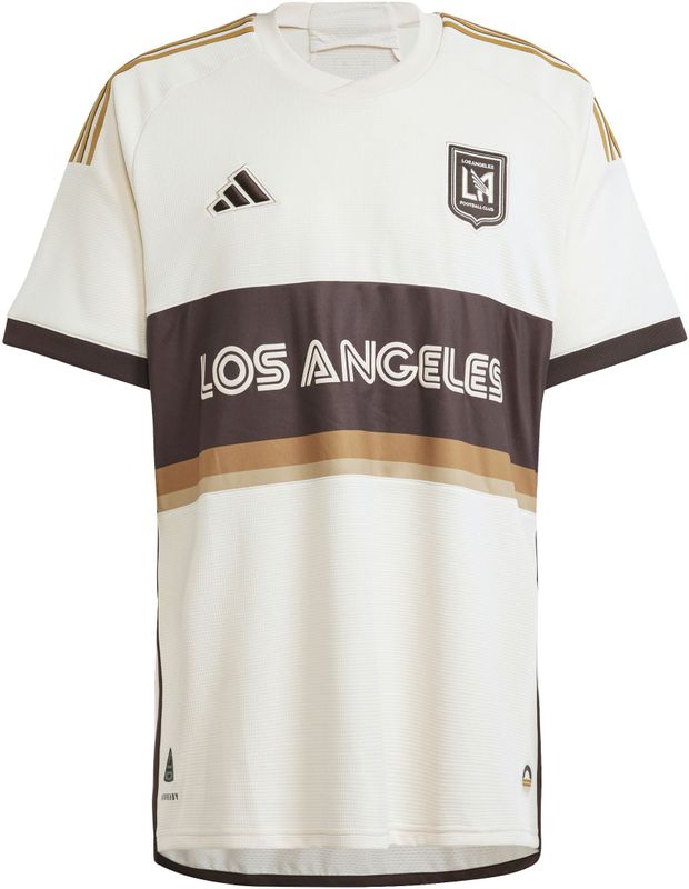 adidas Los Angeles FC 24/25 Third Authentic Jersey - Beige