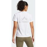 T-shirt - Zwart - Jersey - Logoprint - Kwartmouw