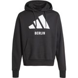 adidas - Berlin - Hoodie - Grijs - Fleece - UNITEFIT