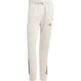 Adidas Essentials French Terry Tapered Cuff 3 Stripes Joggers Beige / Regular Man