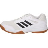Badmintonschoenen - Cloud White / Core Black / Gum - Vetersluiting