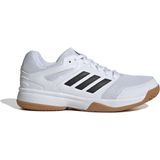 Badmintonschoenen - Cloud White / Core Black / Gum - Vetersluiting