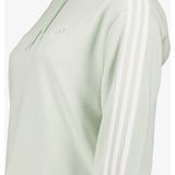Adidas Essentials 3-Stripes Crop dames hoodie mint - Groen