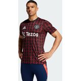 adidas Performance Manchester United Pre-Match Voetbalshirt - Heren - Zwart