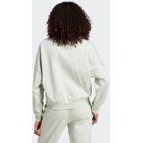 Adidas Essentials Small Logo Feel Cozy Sweatshirt Wit Vrouw