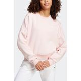 Adidas Essentials Small Logo Feel Cozy Sweatshirt Wit Vrouw