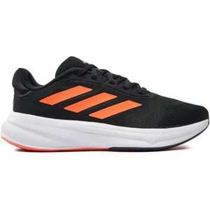 adidas Response Super M Running Shoes Lage schoenen zonder voetbal Heren, Core Zwart/Solar Rood/Core Zwart