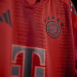 Adidas - Fc Bayern Munich Authentic 24/25 - Sportshirt - Rood - Katoen