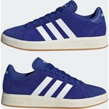 adidas - Grand Court Base 00s - Schoenen - Blauw - Suède Bovenwerk