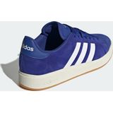 adidas - Grand Court Base 00s - Schoenen - Blauw - Suède Bovenwerk