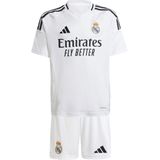 Adidas Thuisset Kinderen Real Madrid 2024/25 - Wit met Blauw en Goud