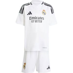 adidas Real Madrid Set Thuisshirts en Shorts voor Kinderen 2024/25