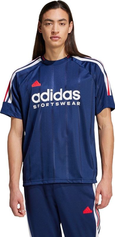 adidas Performance - T-shirt House of Tiro France - Blauw/Wit/Rood - Polyester