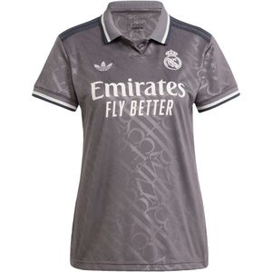 adidas - Real Madrid 2024/25 - Damestrui - Zwart - Lichtgewicht en Ademend
