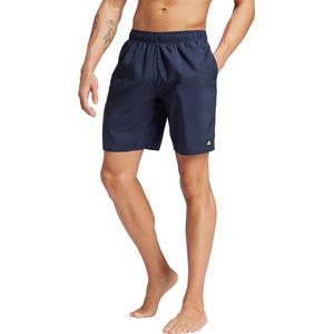 adidas Sportswear Solid CLX Classic-Length Zwemshort - Heren - Blauw- S