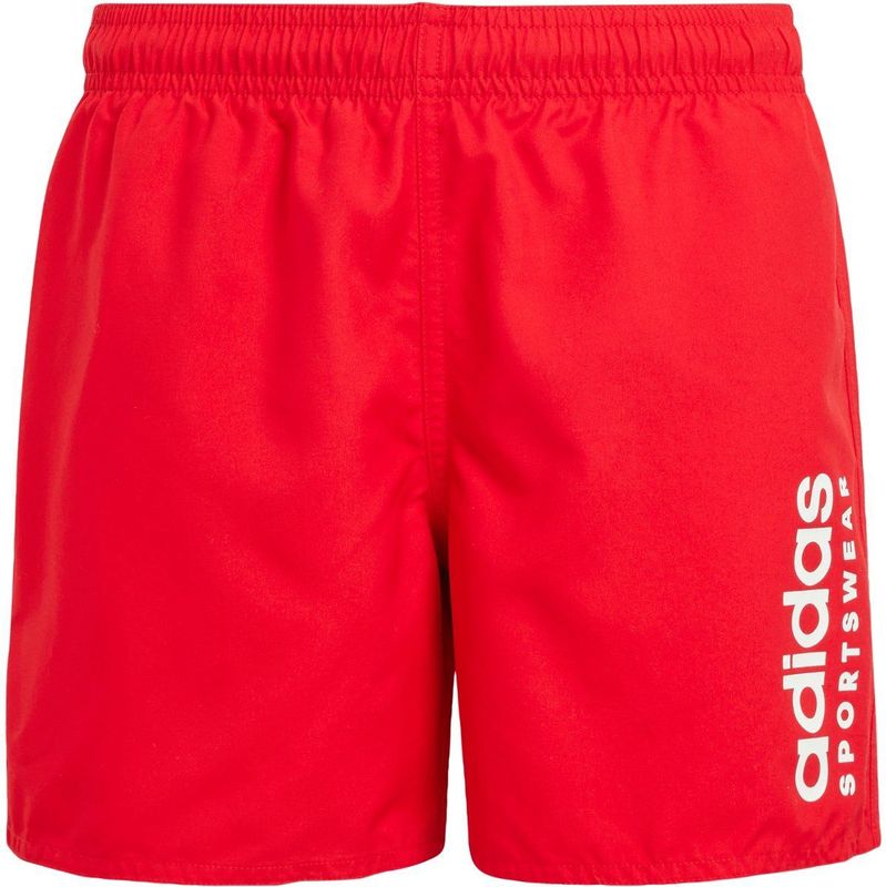 adidas - Sportswear Essentials Logo CLX - Zwembroek - Rood - Polyester