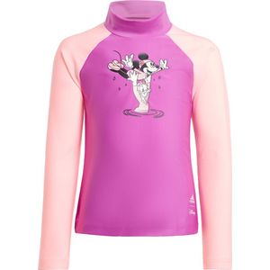adidas Sportswear adidas x Disney Minnie en Katrien Rashguard - Kinderen - Paars- 140