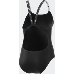 Adidas - Logo Suit - Badpak - Zwart - V-rug, Medium Beenopeningen