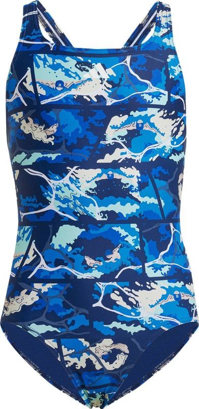 adidas - Wave Aop - Badpak - Sportieve Pasvorm - Chloorbestendig