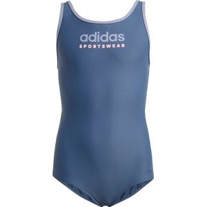 Adidas - Sportswear U Back - Badpak - Blauw - 5-6 Jaar Meisje