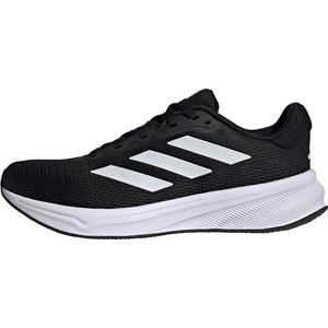 adidas Heren Response Runner Shoes, Core Black/Cloud White/Core Black, 46 2/3 EU