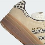 Adidas Gazelle bold cream black leopard