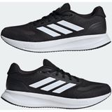 adidas - Runfalcon 5 - Hardloopschoenen - Core Black / Cloud White - Bovenmateriaal van Mesh - OrthoLite Inlegzool