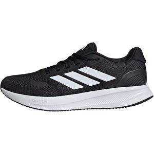 adidas - Runfalcon 5 - Hardloopschoenen - Core Black / Cloud White - Bovenmateriaal van Mesh - OrthoLite Inlegzool