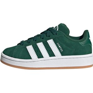 adidas Originals Campus 00s suède sneakers donkergroen/wit