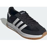 adidas - Run 70s 2.0 - Sneakers - Zwart Wit - Bovenwerk van Textiel - Cloudfoam-middenzool