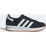 adidas - Run 70s 2.0 - Sneakers - Zwart Wit - Bovenwerk van Textiel - Cloudfoam-middenzool