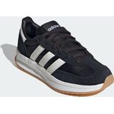 adidas - RUN 70s 2.0 - Schoenen - Zwart - Leren Bovenwerk