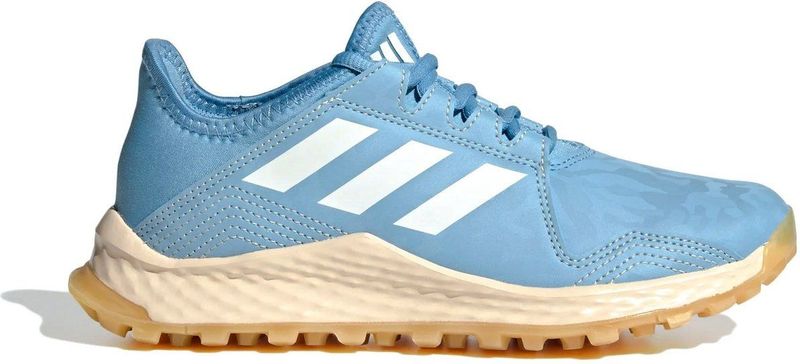 Adidas Youngstar Hockeyschoenen - Zwart - Lichtgewicht Textiel - Rubberen Loopzool