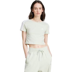adidas Sportswear Essentials 3-Stripes T-shirt - Dames - Groen