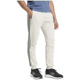 adidas - Essentials Fleece Joggingbroek - Wit - Katoen/Gerecycled Polyester