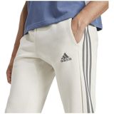 adidas - Essentials Fleece Joggingbroek - Wit - Katoen/Gerecycled Polyester