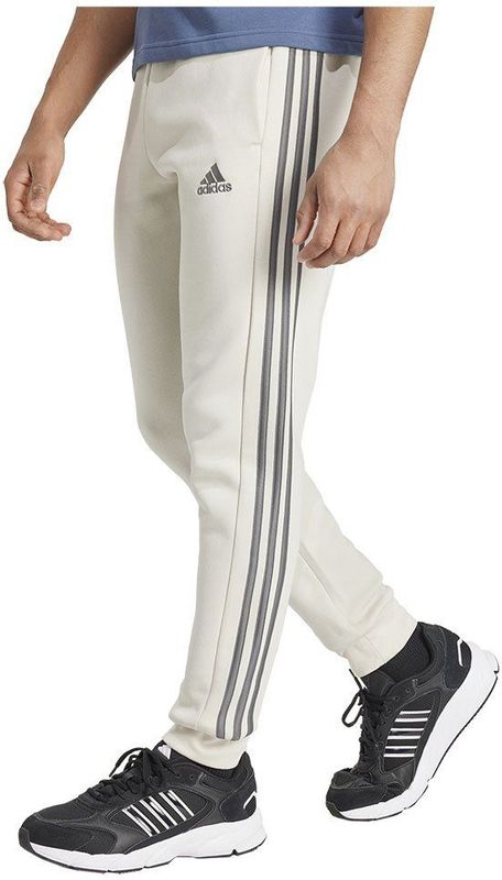 adidas - Essentials Fleece Joggingbroek - Wit - Katoen/Gerecycled Polyester