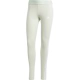 adidas - Dames 3 Strepen Legging - Linnen Groen - Sportbroek