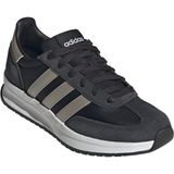adidas - Sneakers - Leren Bovenwerk - Zwart - Cloudfoam Demping