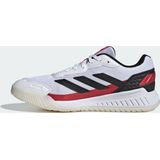 Adidas - Courtquick - Padel Schoen - Wit - Zwart - Rood - Textiel